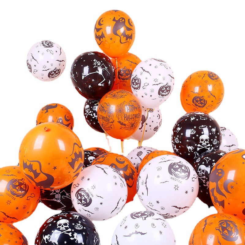 12-Inch Halloween Latex Balloons โ photo 5