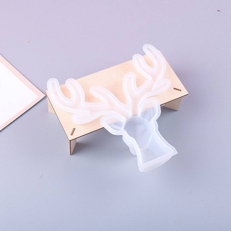 3D Stag Head Silicone Resin Mold — photo 2
