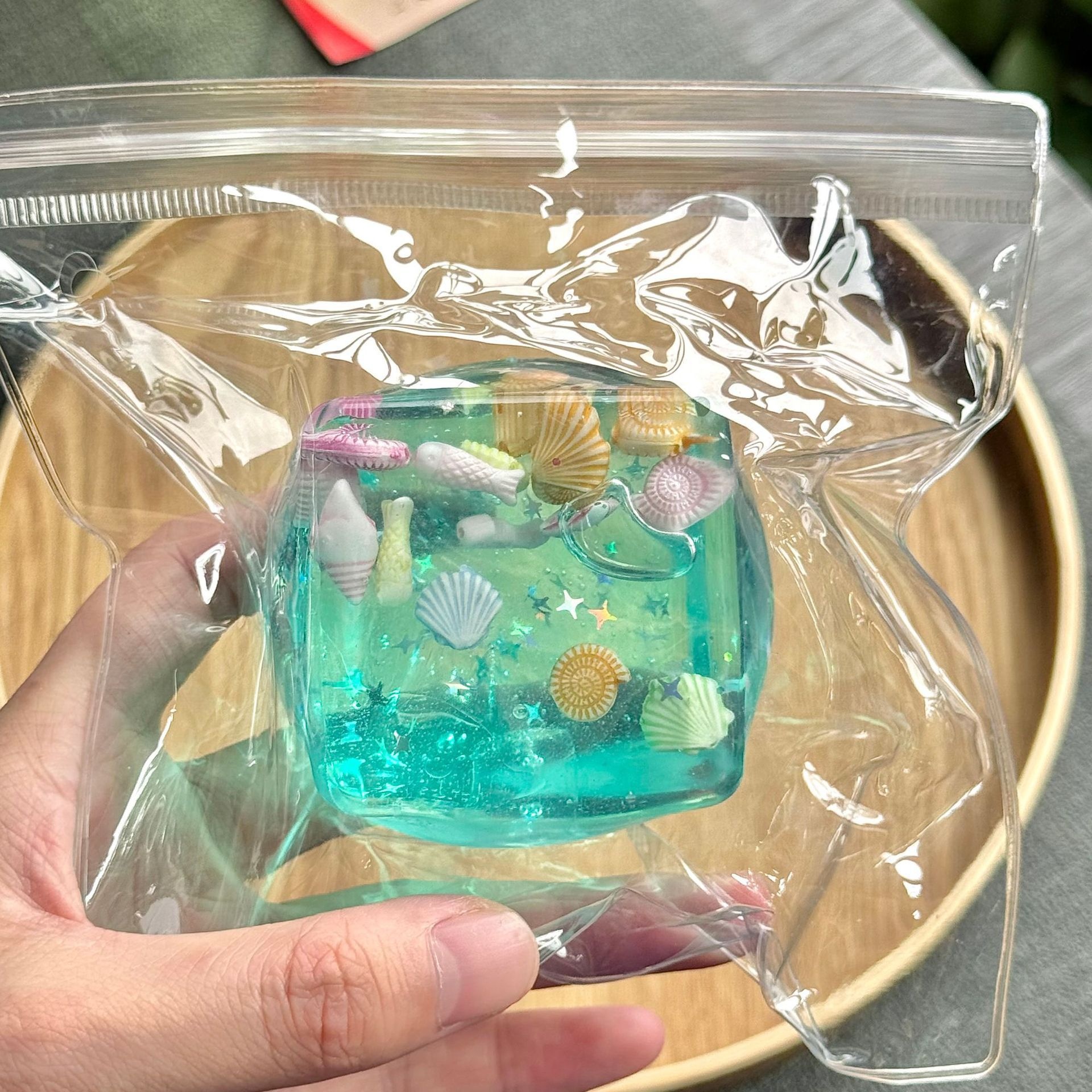 Ocean Treasure Jelly Squish Cube โ photo 2