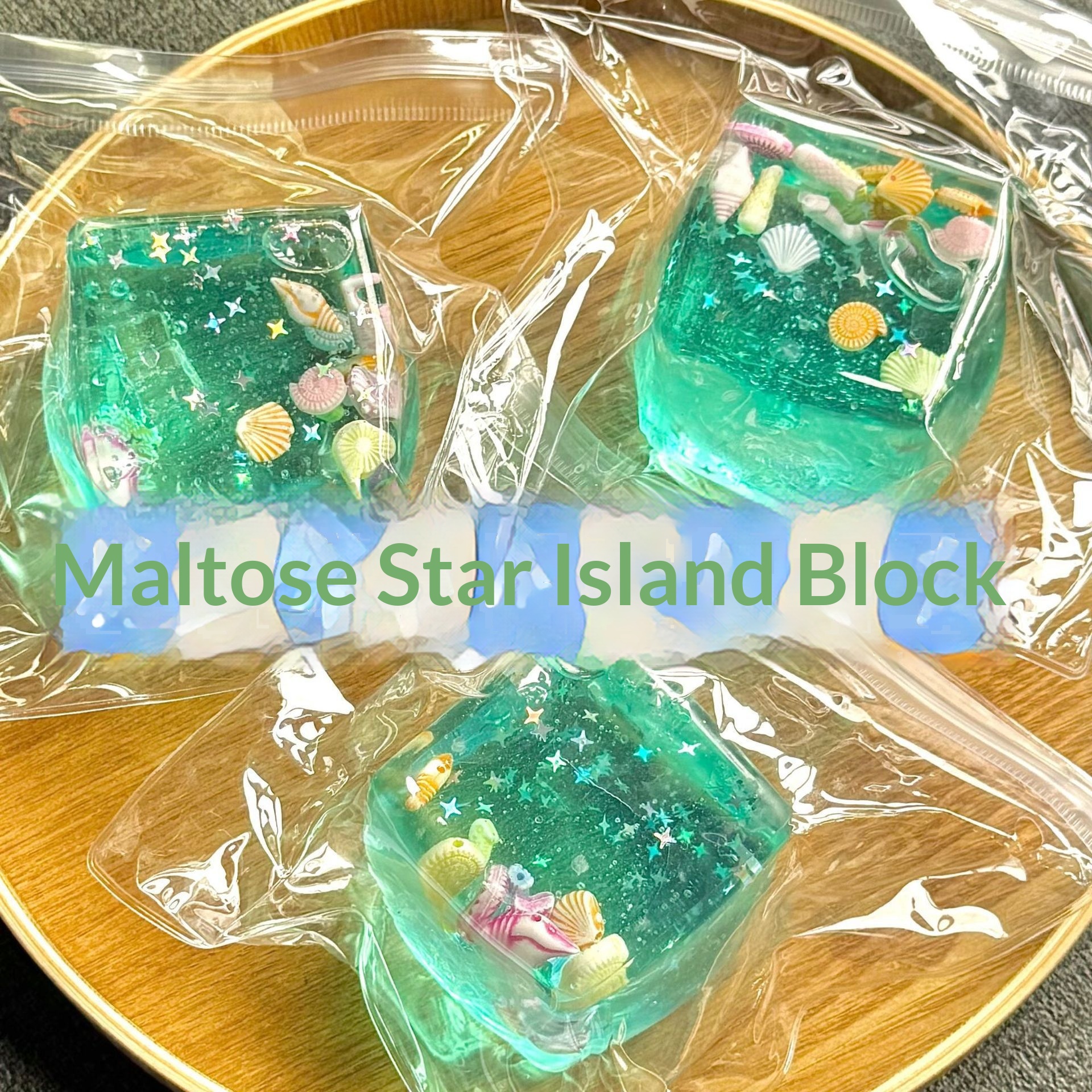Ocean Treasure Jelly Squish Cube โ photo 4