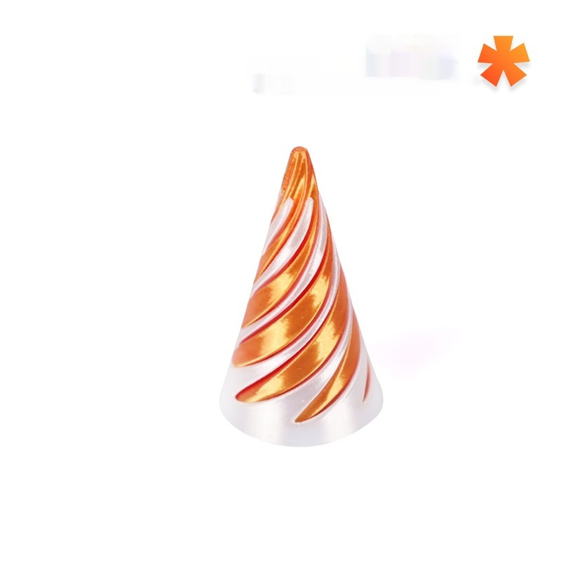 3D-Printed Spiral Cone Spinning Top โ photo 3