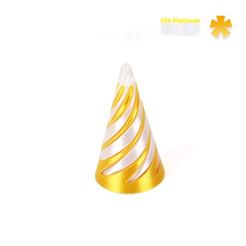 3D-Printed Spiral Cone Spinning Top โ photo 6