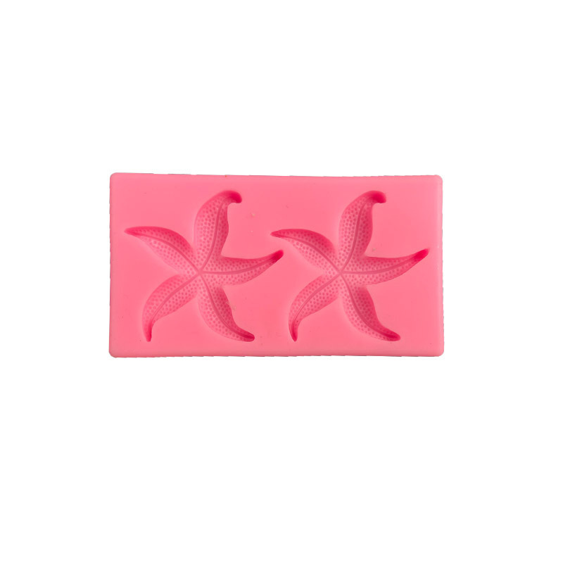 Starfish Silicone Mold — Two Cavity