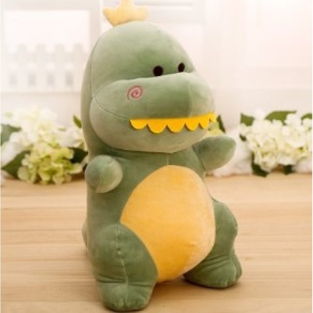 Chunky Smiley Dino Buddy Plush โ photo 6