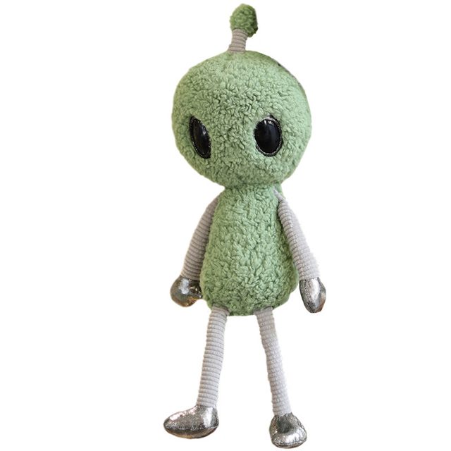 Fuzzy Green Alien Plush โ photo 4
