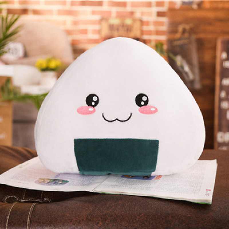 Onigiri Rice Ball Plush Pillow