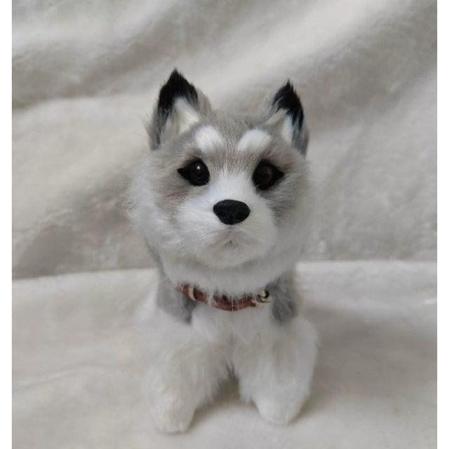 Realistic Arctic Fox Plush — photo 2