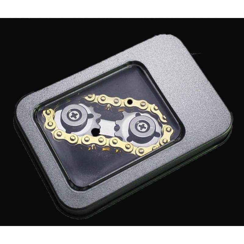 Bike Chain Sprocket Fidget Spinner โ photo 2