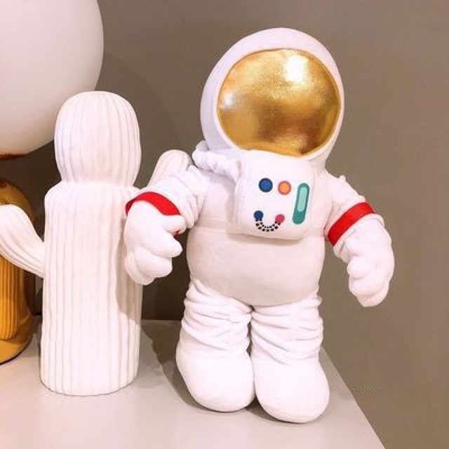 White Astronaut Buddy Plush with Control Pack