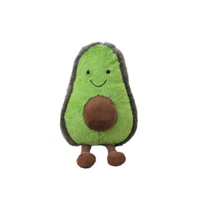 Smiley Avocado Plush With Tiny Legs — photo 2