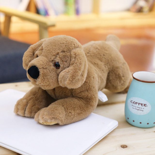 Sleepy Lounging Labrador Puppy Plush, 60cm โ photo 4