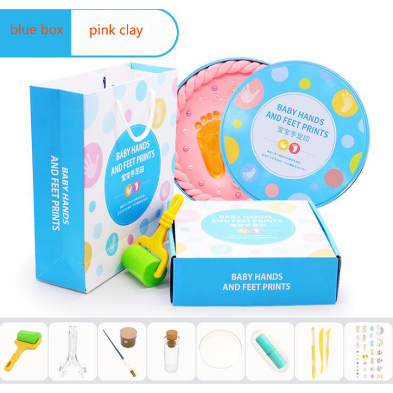 Baby Hand & Foot Print Air-Dry Clay Keepsake Kit — photo 3
