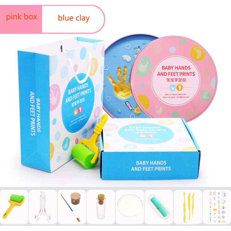 Baby Hand & Foot Print Air-Dry Clay Keepsake Kit — photo 6