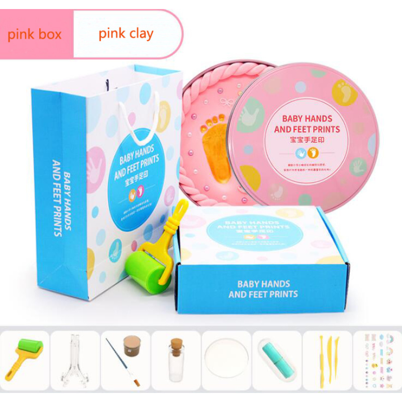 Baby Hand & Foot Print Air-Dry Clay Keepsake Kit — photo 5