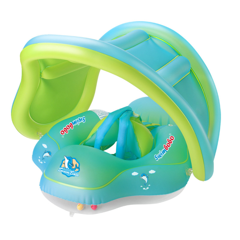 Baby Swim Ring Float with Sun Canopy