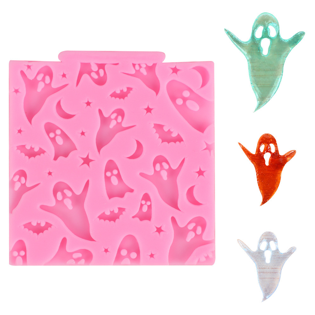 Halloween Ghost Silicone Baking Mold