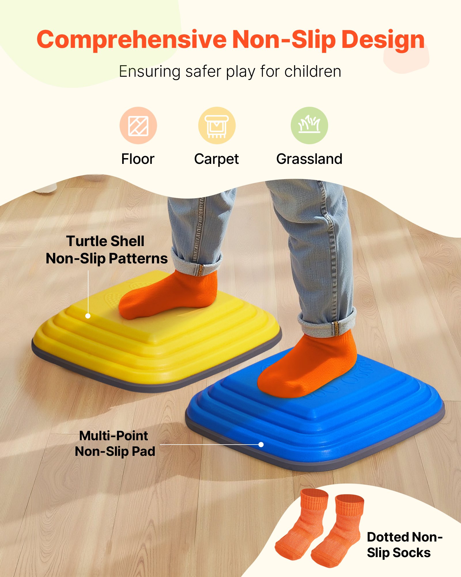 Balance Stepping Stones 10-Piece Set