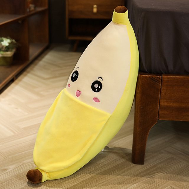Big-Eyed Banana Plush Pillow โ photo 3
