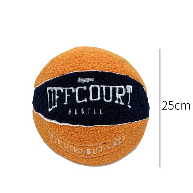 Fuzzy Basketball Cushion Pillow โ photo 5
