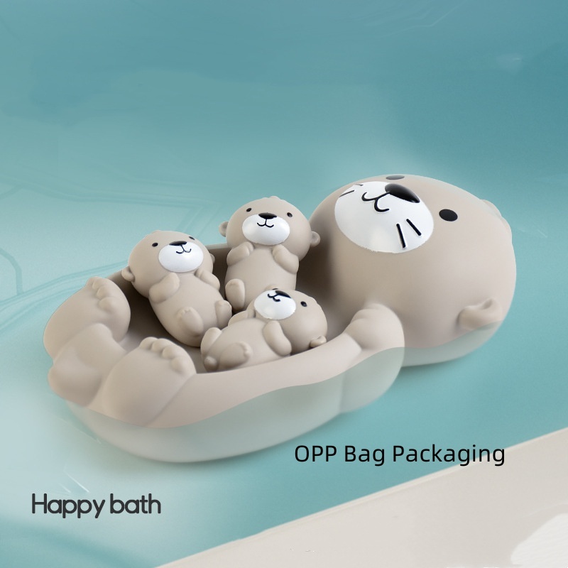 Floating Otter Family Bath Toy Set โ photo 2