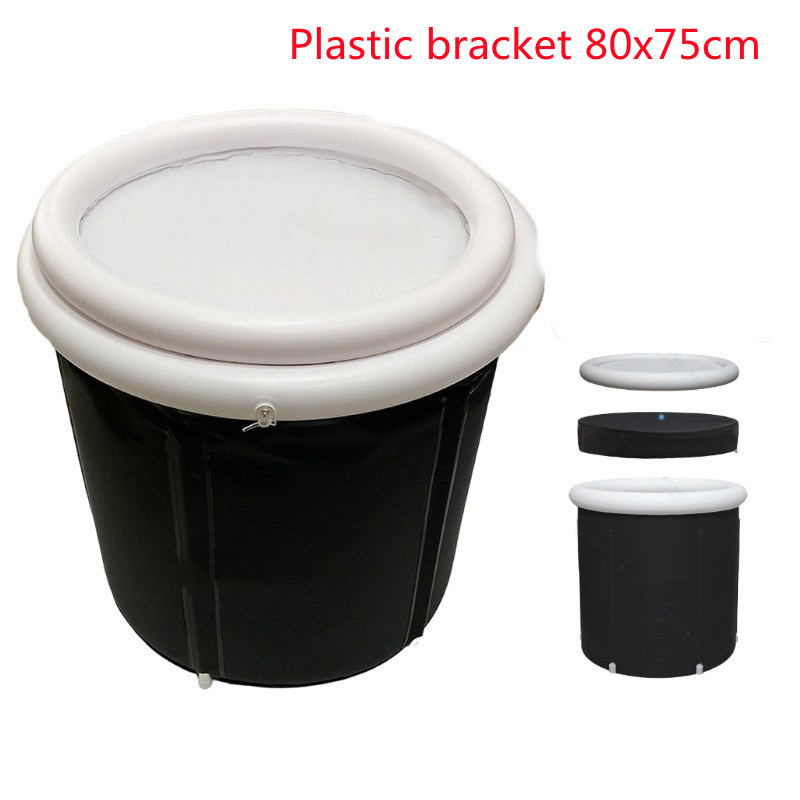 Foldable Portable Soaking Tub, Black โ photo 2