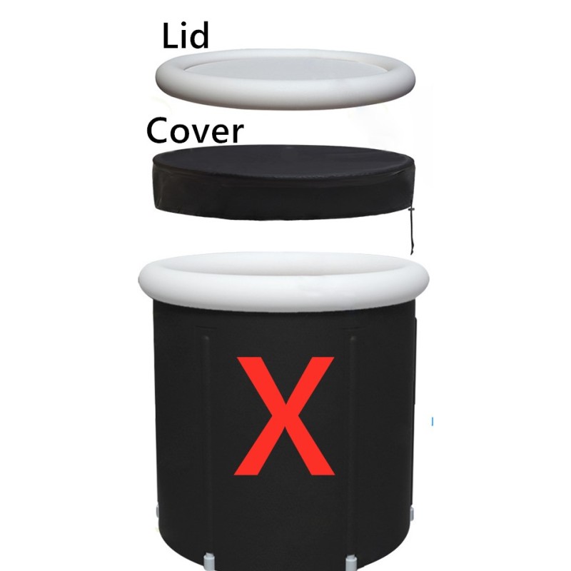 Foldable Portable Soaking Tub, Black โ photo 5