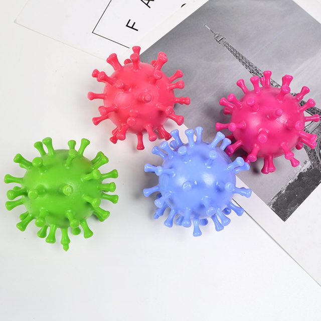 Spiky Virus Squeeze Stress Ball โ photo 4