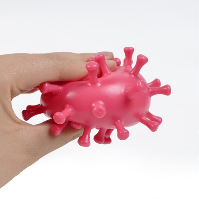 Spiky Virus Squeeze Stress Ball โ photo 2