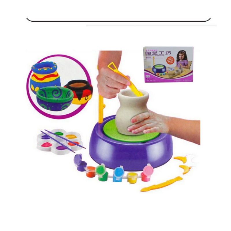 Kids Beginner Pottery Wheel Craft Kit