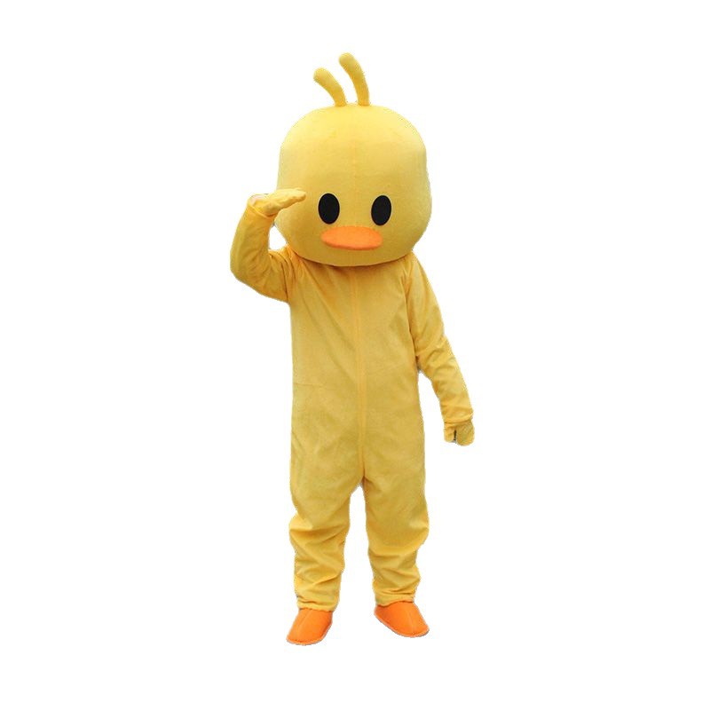 Big Yellow Duck Figure with Costume — photo 5