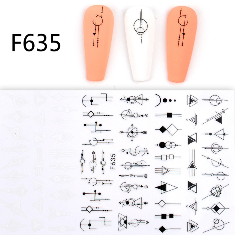 Origami Animal Nail Art Sticker Sheet (F634) โ photo 2