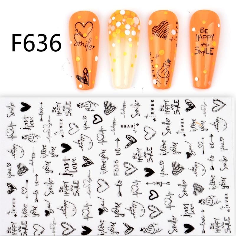 Origami Animal Nail Art Sticker Sheet (F634) โ photo 3