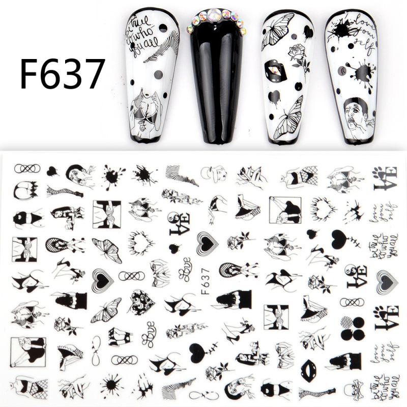 Origami Animal Nail Art Sticker Sheet (F634) โ photo 4
