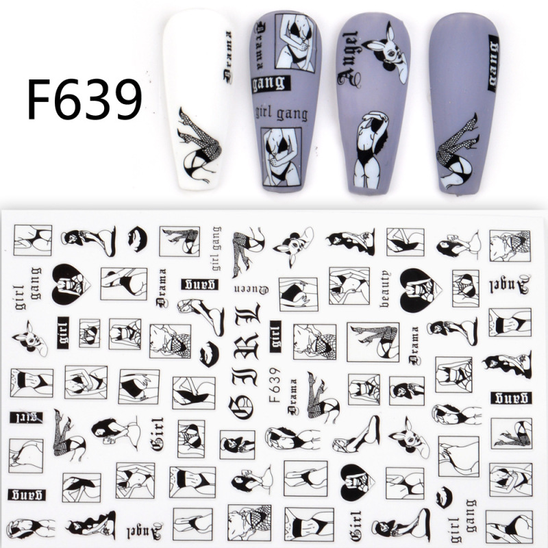 Origami Animal Nail Art Sticker Sheet (F634) โ photo 6