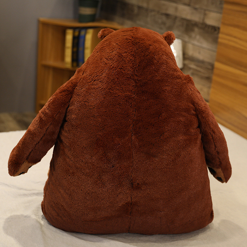 Giant Cuddly Brown Bear Plush โ photo 5