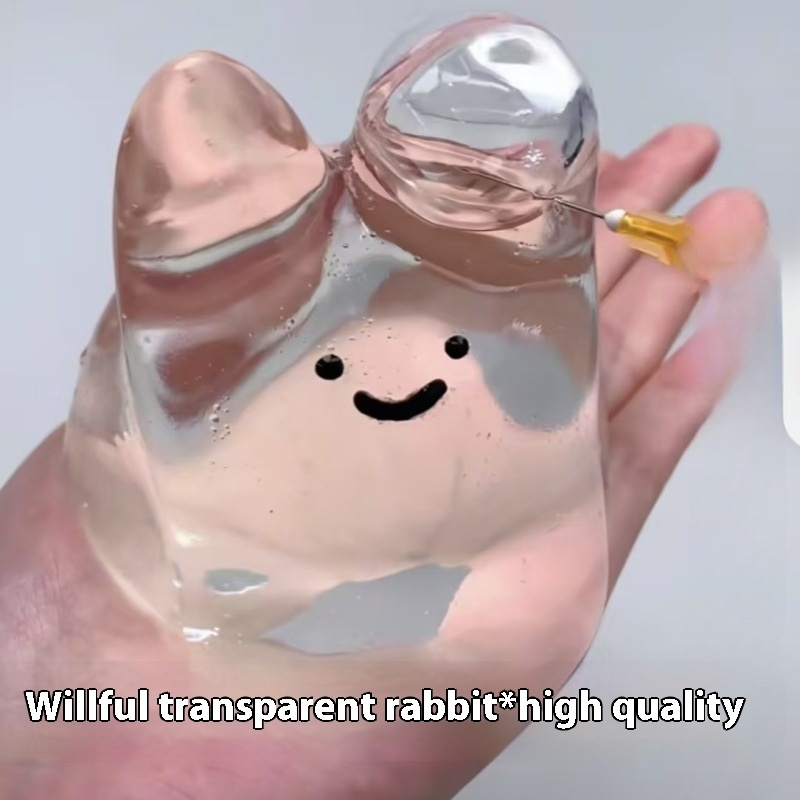 Bubble Grape Bunny Squeeze Ball — photo 2