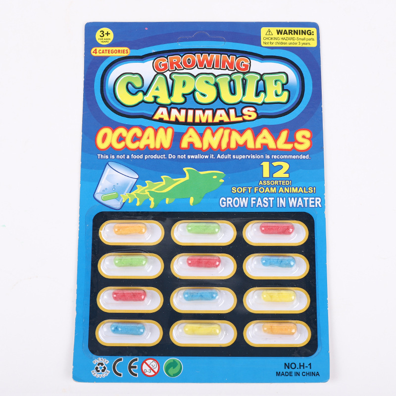 Grow-in-Water Dinosaur Capsules, 12 Pack โ photo 3