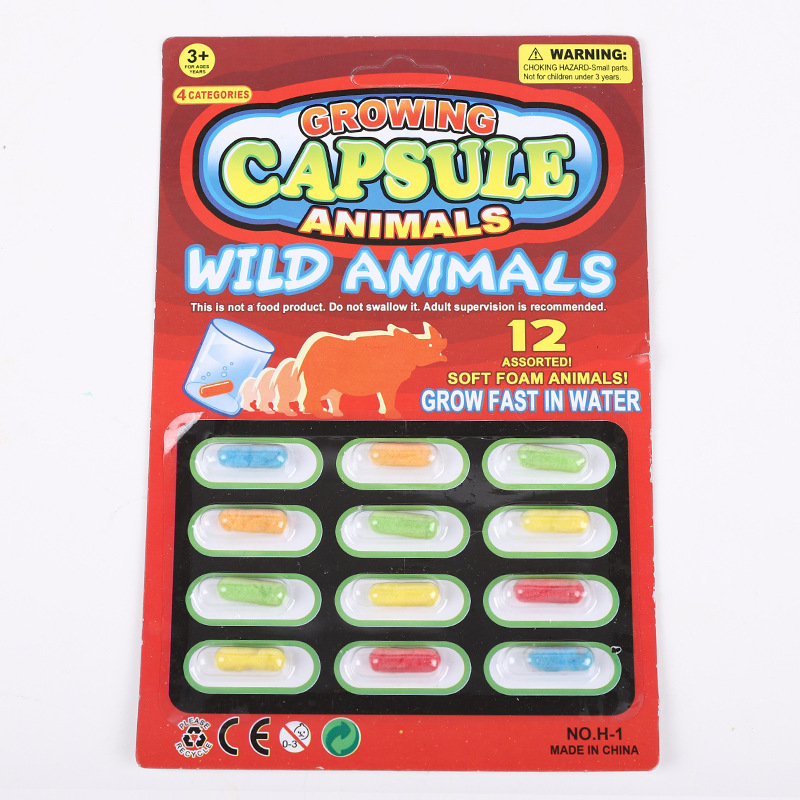Grow-in-Water Dinosaur Capsules, 12 Pack โ photo 4