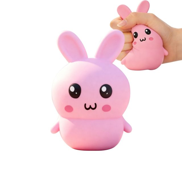 Squishy Cheeks Bunny Squeeze Pal โ photo 2