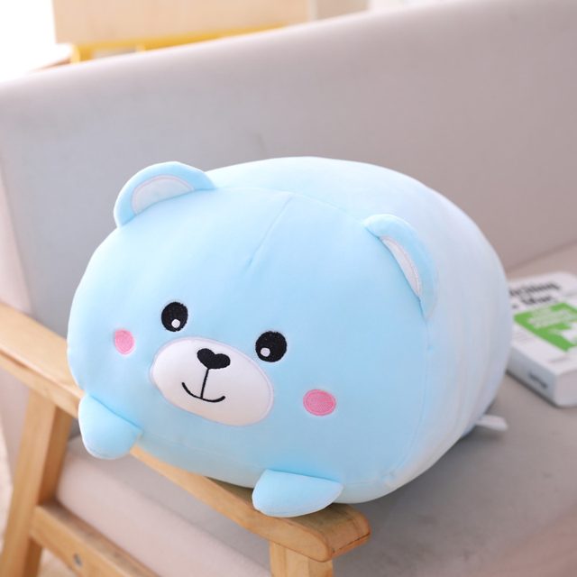 Blue Bear Loaf Pillow Plush โ photo 2