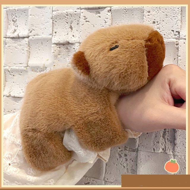 Capybara Slap-Bracelet Plush