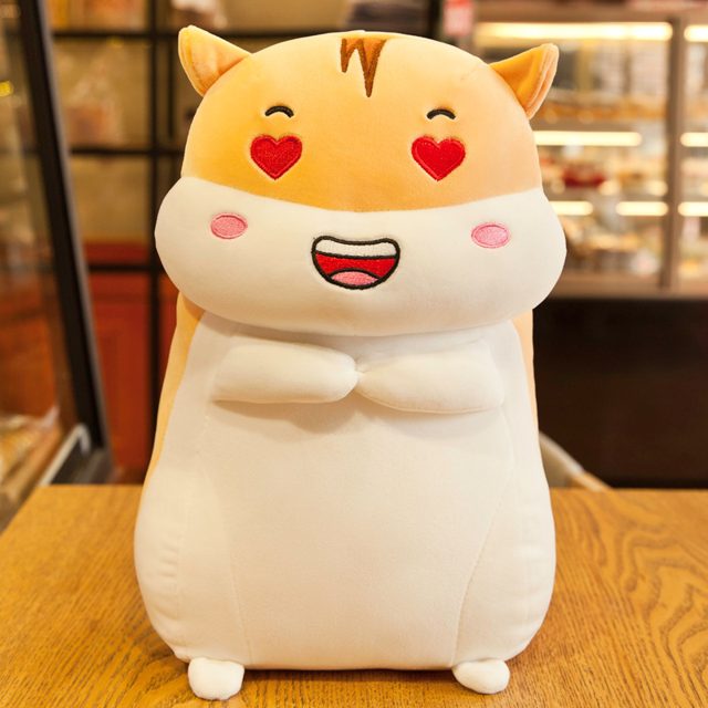 Golden Hamster Plush With Heart Eyes โ photo 2