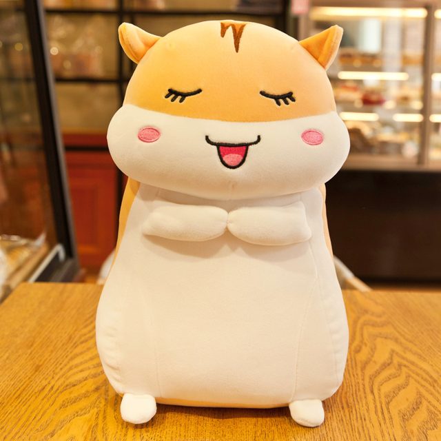 Golden Hamster Plush With Sleepy Face — photo 3
