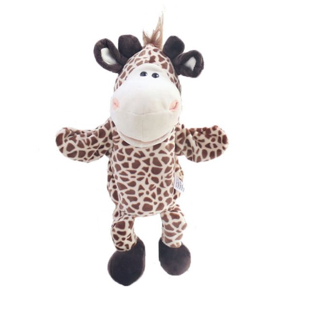 Giraffe Hand Puppet Plush
