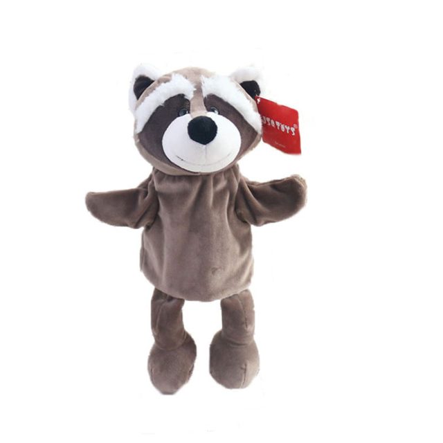Raccoon Hand Puppet Plush