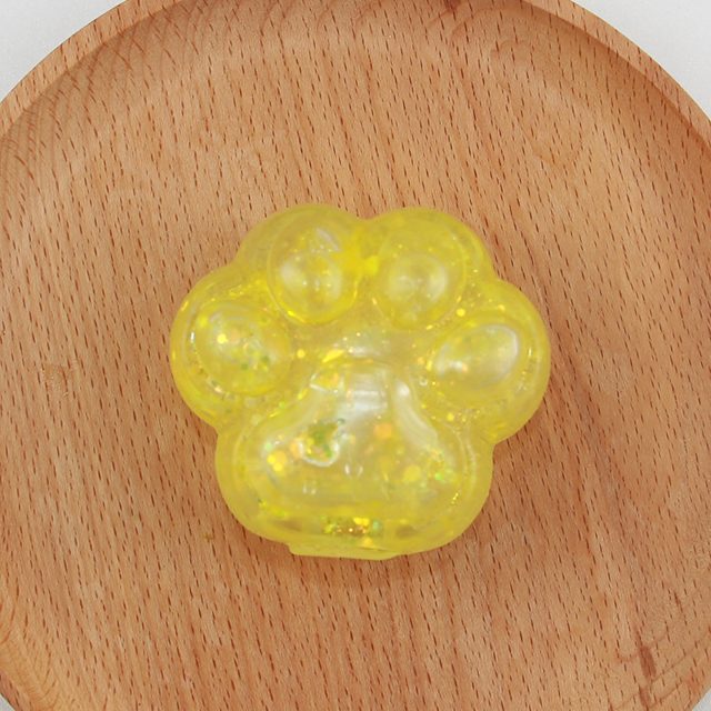 Glitter Kitty Paw Mochi Squishy โ photo 3