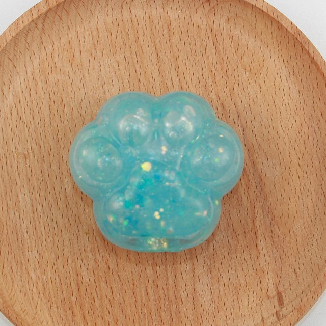 Glitter Kitty Paw Mochi Squishy โ photo 4