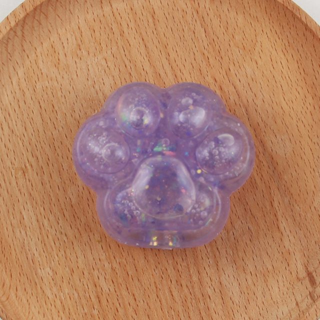 Glitter Kitty Paw Mochi Squishy โ photo 6