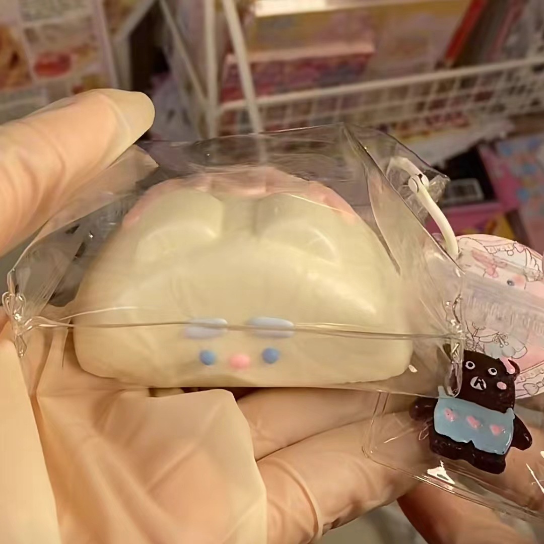 Pastel Cream Cat Mochi Squishy โ photo 3