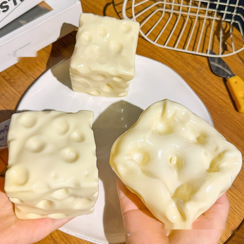 Cheese-Shaped Foam Clay Filler for Slime โ photo 3